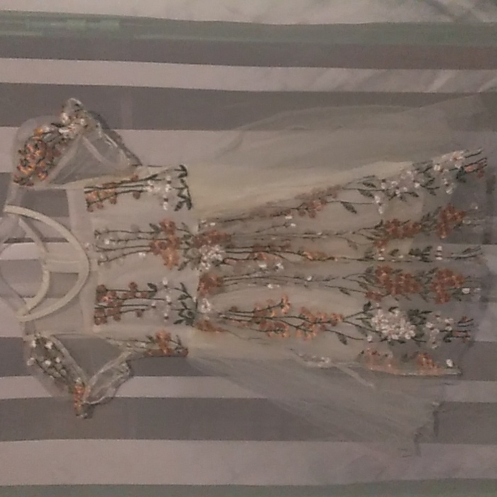 Beautiful flower dress